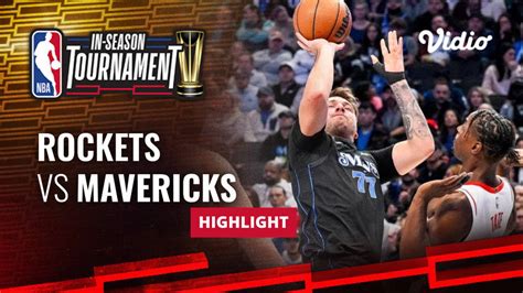 Houston Rockets vs Dallas Mavericks - Highlights | NBA In-Season ...