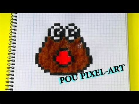 How to draw POU Pixel -ART - YouTube