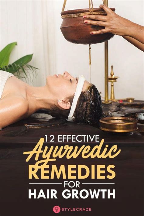 12 Effective Ayurvedic Remedies For Hair Fall And Hair Regrowth #hairloss | Ayurveda for hair ...