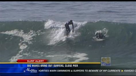 OB Pier reopens, high surf advisory still in effect | cbs8.com