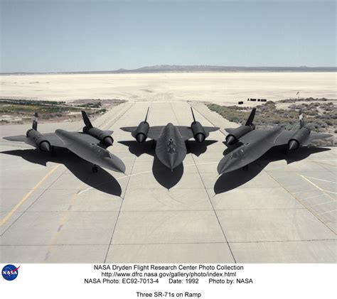 Military Fighter Jets: Lockheed SR-71 Blackbird