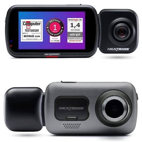 Nextbase 622GW Dash Cam Front and Rear Camera Click In 4K/30fps In Car ...