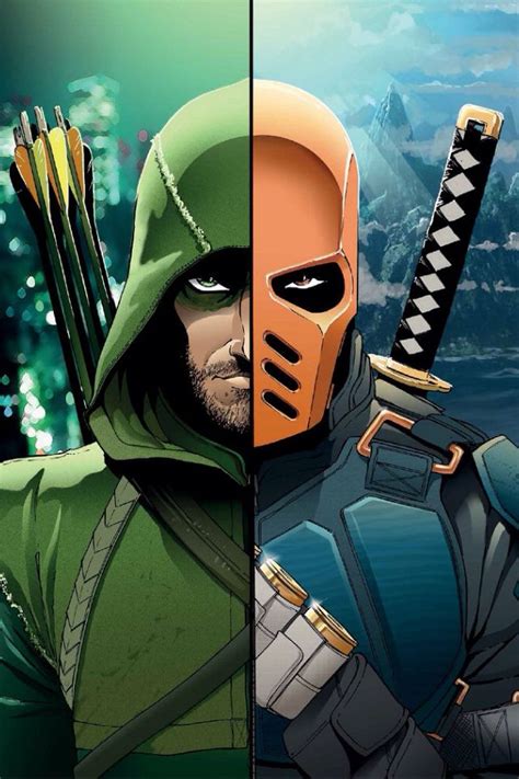 Arrow vs deathstroke Arrow Dc Comics, Arrow Comic, Dc Comics Art, Arrow ...