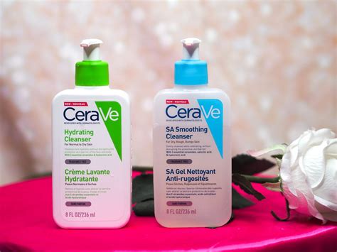 CeraVe Hydrating Cleanser and CeraVe SA Smoothing Cleanser Review - Beauty Geek UK