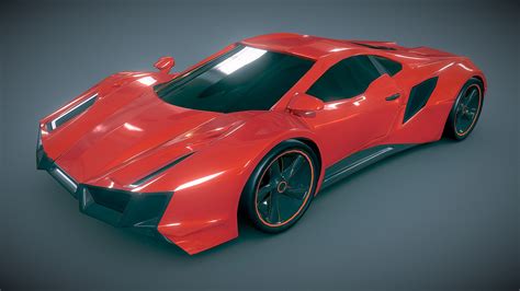 Evotrox Supercar concept - 3D model by kolani3d (@future3designer ...