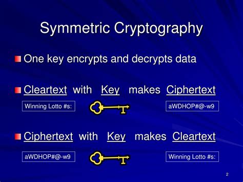 PPT - Symmetric Cryptography, Asymmetric Cryptography, and Digital Signatures PowerPoint ...