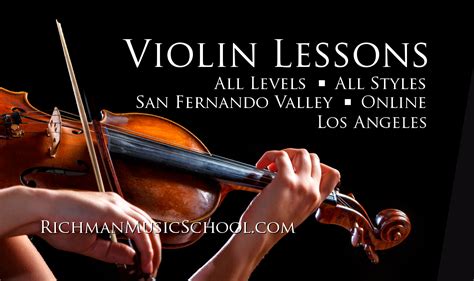 Violin Lessons – Los Angeles