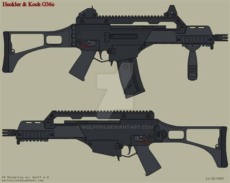 Heckler and Koch G36c by Wolff60 on DeviantArt