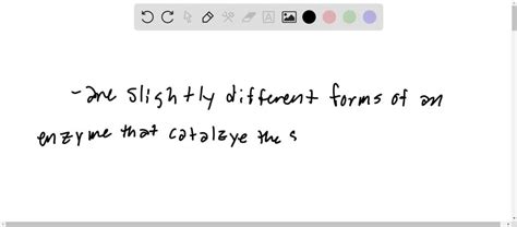 SOLVED:What are isoenzymes?