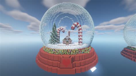 Christmas Snow Globe Minecraft Map