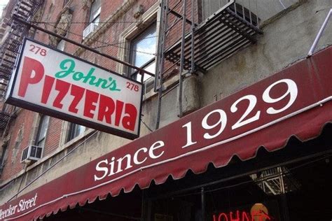 John's Pizzeria is one of the best restaurants in New York