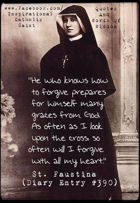 St. Faustina (Diary Entry #390) | AWESTRUCK.TV | Pinterest