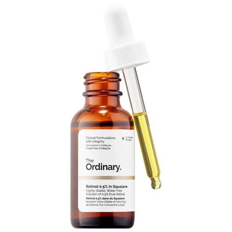 The Ordinary Retinol 0.5 % in Squalane -30ml | GlowSkin Cosmetics Kenya