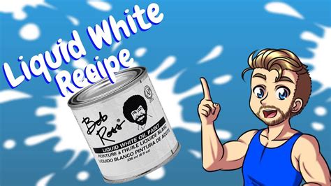 How To Make Liquid White - YouTube