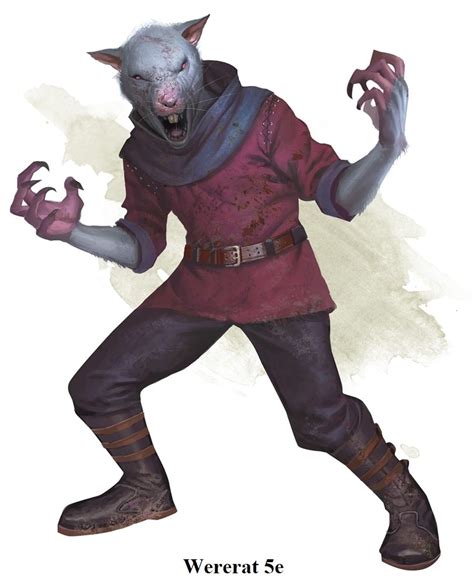 Wererat 5e | Dnd - D&D 5th Edition (2021)