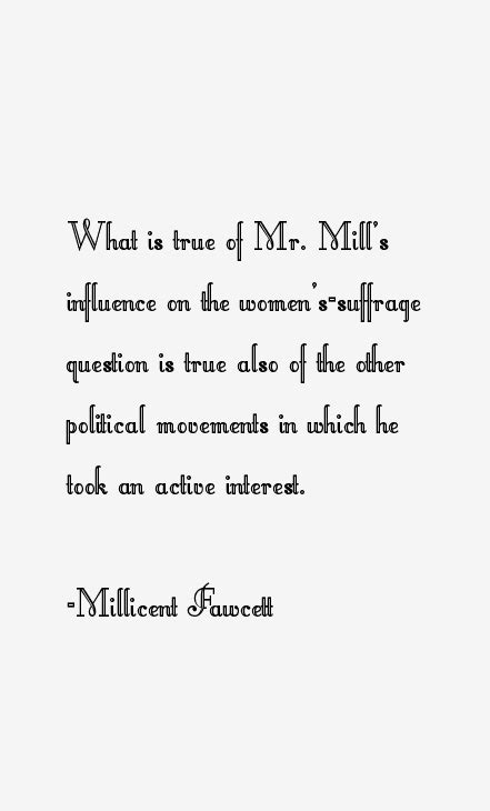 Millicent Fawcett Quotes. QuotesGram