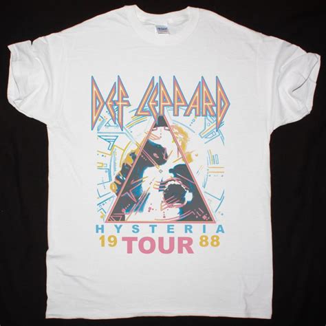 DEF LEPPARD HYSTERIA TOUR 1988 - Best Rock T-shirts