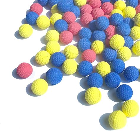 Rival 100-Round Refill Pack, Replace Round Balls Foam Bullet Balls for ...