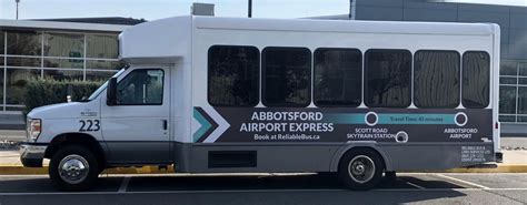 Reliable Bus - Abbotsford Airport (YXX) - Vancouver Shuttle