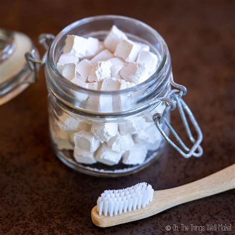 DIY Toothpaste Tablets Recipe - Oh, The Things We'll Make!