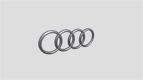 Audi Logo - Download Free 3D model by Darkoz [1908484] - Sketchfab