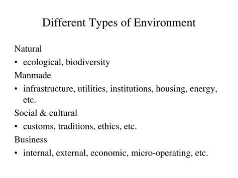 🎉 What are types of environment. What Are the Different Types of ...