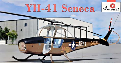 CESSNA YH-41 SENECA HELICOPTER PLASTIC MODEL KIT 1/72 AMODELS - Denkit ...