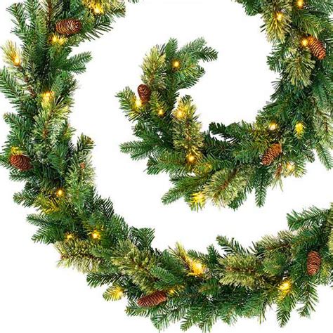 Battery Operated Christmas Garland - Christmas Garlands