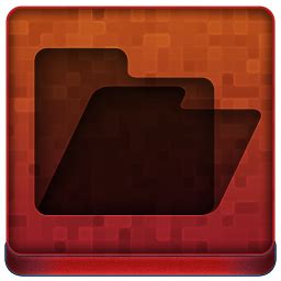 Red Folder Icon - Kaito Icon Set - SoftIcons.com