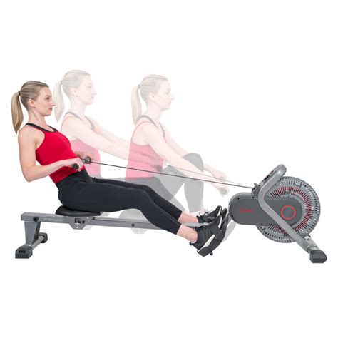 Fan Ergometer Rowing Machine Air Rower | Sunny Health and Fitness