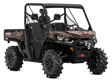 MY21-Can-Am-Defender-Xmr-HD10HO-MossyOakBreakUpCountryCamo-34Front-NA.png - Maximum Powersports