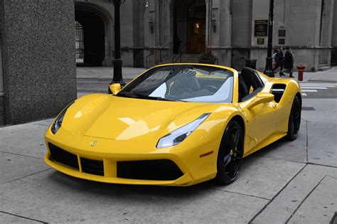 Ferrari 488: Ferrari 488 Spider Yellow For Sale