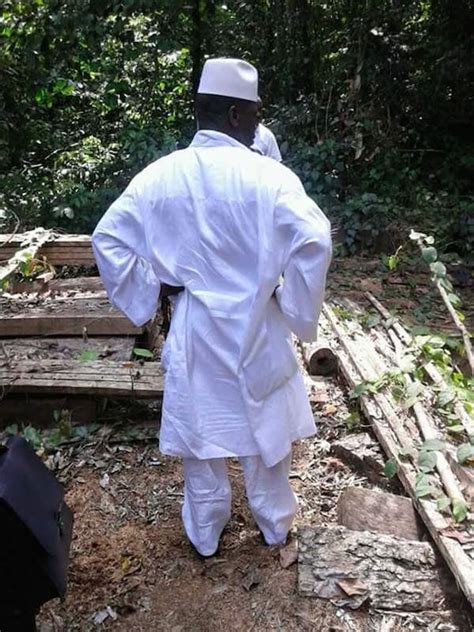 Former Gambian President Yahya Jammeh Releases Photos in Exile