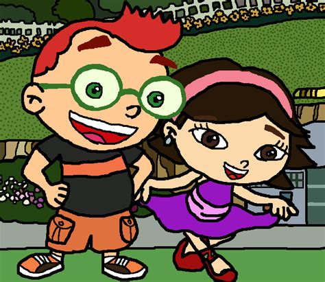 Little Einsteins- Leo and June by bigpurplemuppet99 on DeviantArt