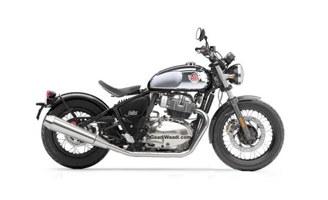 Royal Enfield Bobber 650 cc Visualised, Based On Interceptor