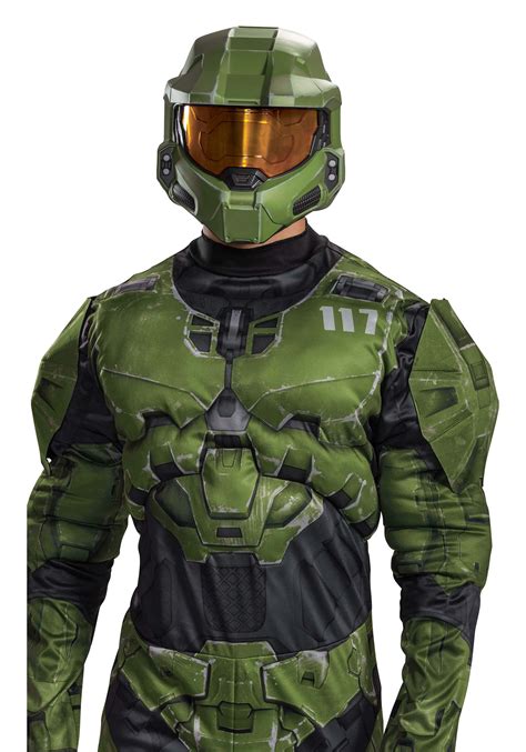 Halo Infinite Master Chief Costume Helmet For Adults