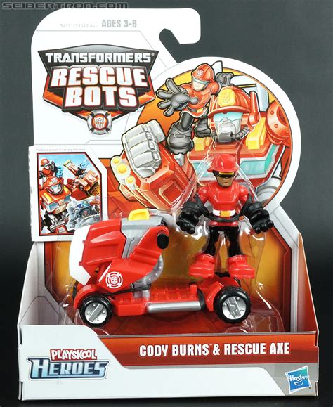 Transformers Rescue Bots Cody Burns & Rescue Axe Toy Gallery (Image #1 ...