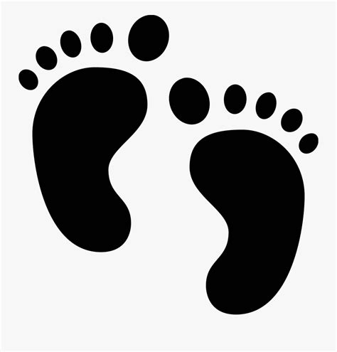 Baby Footprints Png - Foot Print , Free Transparent Clipart - ClipartKey