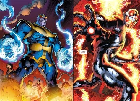 Thanos vs Ultron - Battles - Comic Vine