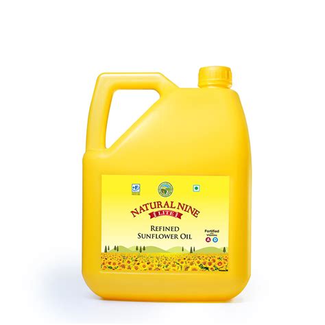 Sunflower Oil 5Ltr – Natural Nine