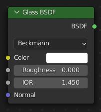 Glass BSDF - Blender 4.3 Manual