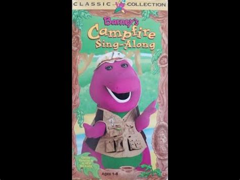 Barney Home Video: Barney's Campfire Sing Along (1996 VHS Reprint) - YouTube