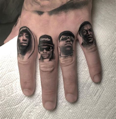 Rapper Fingers https://tattoo-ideas.com/rapper-fingers/ | Gangster tattoos, Hand tattoos, Hop tattoo