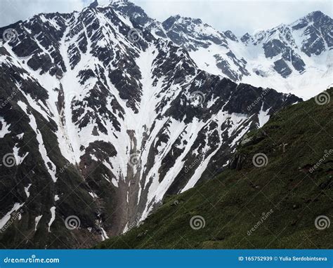 Breathtaking Views of the Mountains and the Gorge Stock Image - Image of high, range: 165752939