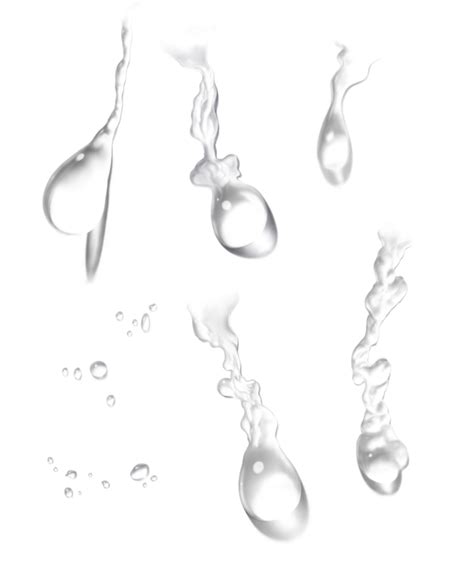 Water droplets on a transparent background. by PRUSSIAART | Teardrop tattoo, Photoshop elements ...