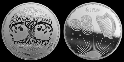 NEW COIN: 2023 1oz Silver Trees of Life - Merrion Gold