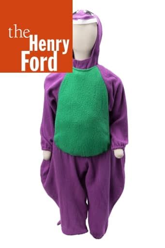 Barney-Inspired Halloween Costume, Made by Emily Nietering for Eric Nietering, 1993 - The Henry Ford