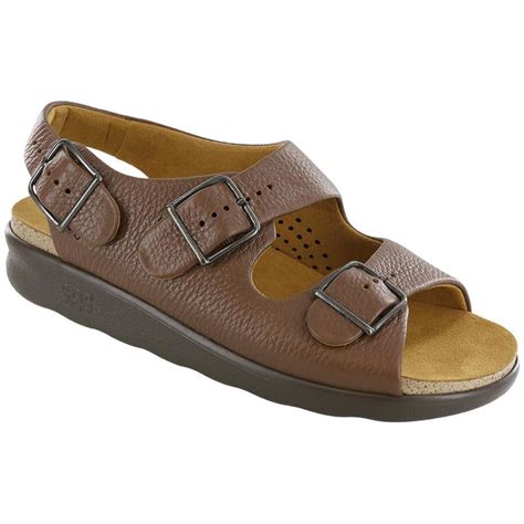 SAS Women's Relaxed Heel Strap Sandal in Amber Wide – Footprint USA