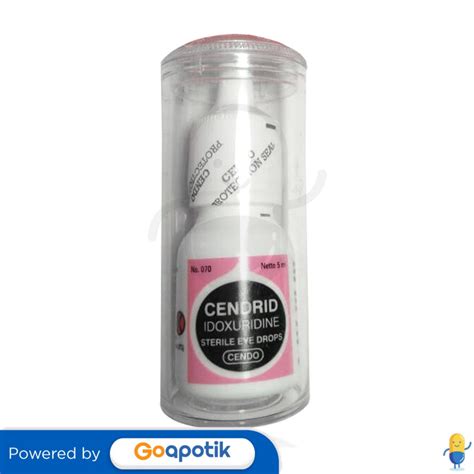 CENDO CENDRID TETES MATA 5 ML - Kegunaan, Efek Samping, Dosis dan ...