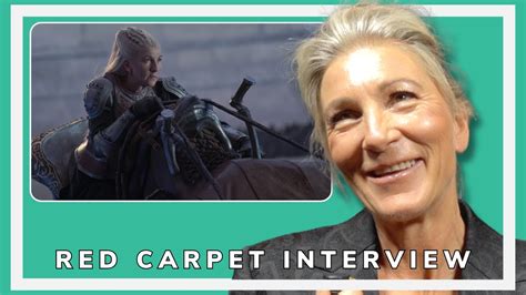 EVE BEST on riding her dragon in big battle scenes on HOUSE OF THE DRAGON | INTERVIEW - YouTube